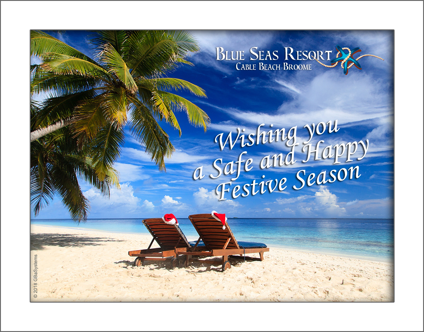 Happy And Safe Festive Season Blue Seas Resort Cable Beach Broome Accommodation Self 